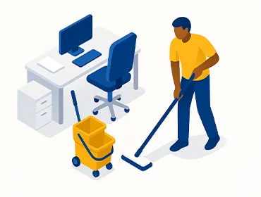 Office and commercial cleaning services